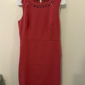 LOFT Pink Sleeveless Mini Dress